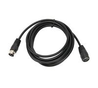 Elprico Cable de Extensión MIDI para Teclado de 5 Pines, Cable MIDI DIN Macho a Hembra de 5 Pines, 9,8 Pies, Cable de Extensión MIDI de PVC para Teclado, Sintetizador y Guitarra con