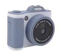 Elprico Cámara Digital de 2.5k para el Enfoque Automático de Fotografía, Cámara de Vlogging de 66MP para Youtube con Luz LED Light 2.4 "180 ° Cámara de Viaje (Sin Tarjeta de Memoria)