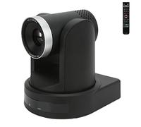 Elprico Cámara PTZ con Zoom óptico 10X, Cámara Web HD 1080P para Transmisión en Vivo de Reuniones, para Iglesias, Tribunales, Centros Multimedia (Enchufe de la UE)