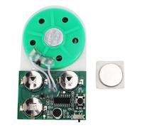 Elprico Chip de Módulo de Grabación de Voz de Bricolaje, Módulo de Grabadora de Sonido, Puede Grabar 4 Minutos de Música Sana para Saludos Personalizados, Tarjetas de Manualidades