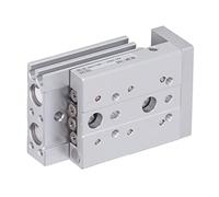 Elprico Cilindro Neumático de Varilla Doble de Aleación de Aluminio Robusta para el Receptor de Aire, Instalación Fácil (HLQ8-10S)