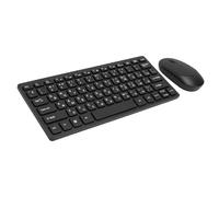 Elprico Combo de Teclado y Mouse Ruso Inalámbrico 2.4G para Computadora Portátil