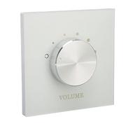 Elprico Controlador de Volumen de Altavoces, Interruptor de Ajuste de Música de Fondo de Fondo Inteligente, Diseño de Panel Transparente, con Ajuste de Volumen de 5 Niveles, para
