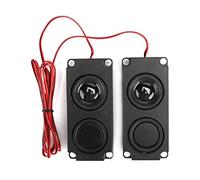 Elprico de bajo Pesado Portátil, Altavoz Dual Magnético de 40 Mm 8Ω 5W para Monitor de Televisión, Altavoz, con Gran Volumen, Compacto y Duradero, para Máquinas de Publicidad,