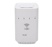 Elprico Enrutador WiFi Inalámbrico 4G, Punto de Acceso Portátil, Internet CAT4 de 300Mbps para Estudiantes de Oficina en Casa, ABS Blanco