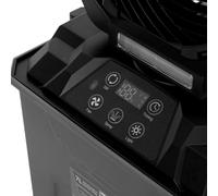 Elprico Fan Portátil de la Nebulización con el Cubo 7L, Fan que Acampa Recargable 20000mAh (BLACK)