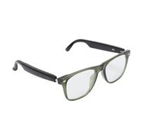 Elprico Gafas Inteligentes de IA, Lentes de Traducción Bluetooth 5.3 con 144 Lenguaje, Lentes de Filtrado de Luz Azul, Gafas Inteligentes Multifuncionales para Hombres, Negocios de