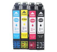 Elprico Impresora -Enk Cartuchos -Set de Impresión Transparente Compatible con Expression XP 101 204 para Oficinas para Oficinas