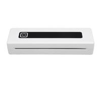 Elprico Impresoras Portátiles Inalámbricas para Viajes, Impresora Térmica Bluetooth de 200 PPP 10 Mm/s Compatible con Teléfonos, Tabletas, Computadoras, Impresora Móvil sin Tinta para