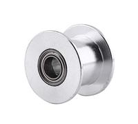 Elprico Juego de Poleas de Impresora 3D de 5 Piezas, Poleas de Sincronización de ralentí de Aluminio de para Correas de 10 Mm de Ancho, Ideal para Proyectos de Impresoras 3D de Bricolaje