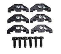 Elprico Kit de Pernos y Tuercas de Montaje de Tapa Dura, Reemplazo de Sujetadores de Sujeción de Acero 55397093AC con Tornillos M8, para JK JKU 2007-2018