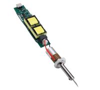 Elprico Kit de Transductor de Corte Ultrasónico, Juego de Módulo de Controlador de 40 KHz 30 W con 15 Cabezales de Corte PCB de Acero de Aleación, para Impresiones 3D Resina de Madera