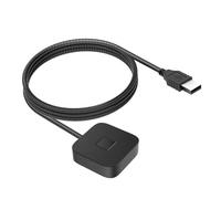 Elprico Lector de Huellas Dactilares USB para Wins10/11, Instalación Automática del Controlador Wins Hello con Cable de Extensión de 5 Pies, Reconocimiento Rápido Táctil de 360 Grados, (Black)