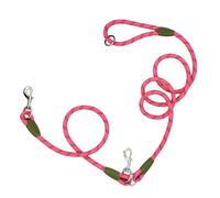 Elprico Manos Reflectantes seguras: Correa para Perros Correa de Entrenamiento de Nailon Duradera, Adecuada para Perros Pequeños, Medianos y Grandes Que Caminan, Visible para Paseos Nocturnos - (A)