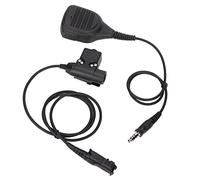 Elprico Micrófono de Altavoz Walkie Talkie, Micrófono de Hombro con Enchufe de 7,1mm con U94 PTT para XiR P6600 P6620 DP2400 MTP3250 DEP550