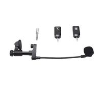 Elprico Micrófono Inalámbrico para Instrumentos, Micrófonos para Instrumentos con Clip para Pastilla de Violín con Transmisor y Receptor para Músicos, Profesores, Actuaciones en