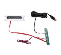 Elprico Micrófono Omnidireccional Integrado de 4 Matrices, Altavoz con Reducción de Ruido, Tecnología de Algoritmos Múltiples con AGC, AEC y AES para Terminales de Autoservicio,