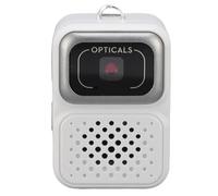 Elprico Mini Camera 1080p HD Video Recorder, Videocámara Digital del Llavero con Pantalla HD de 0.96 ", Cámara Pequeña Portátil para Viajes, Vlog, Tomas Nocturnas, Grabación de Estudio (White)