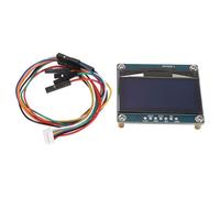 Elprico Módulo de Diodo Emisor de 1,54 Pulgadas, Luz Orgánica, Interfaz SPI I2C de 4 Cables, Resolución de 128x64 para RasPi STM32 (Módulo OLED de 1,54 Pulgadas (B))