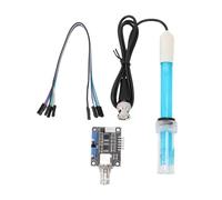 Elprico Módulo de Sensor de Valor de PH 0-14, Kit de Sonda de Electrodo de PH, Respuesta Rápida 0-100 ℃ Módulo de Sensor de Detección de PH de PH, Instalación Fácil
