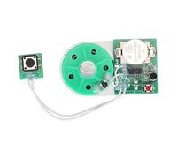 Elprico Módulo de Sonido, Chip de Módulo de Grabación de Voz de Música de Bricolaje con Altavoz, Puede Grabar Música de Sonido de 25 Segundos para Saludos Personalizados, Proyectos de