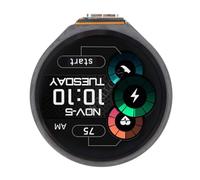 Elprico Pantalla LCD Redonda de 1,28 Pulgadas para, Módulo de Pantalla IPS de 240 × 240 con Sensor de Acelerómetro de Pantalla LCD Táctil Redonda de 1,28 Pulgadas