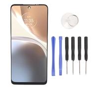 Elprico Para la Pantalla LCD de Ensamblaje de Pantalla LCD de Moto G32 LCD de 6.5 Pulgadas y el Digitalizador de Pantalla Táctil 3D con Kit de Herramientas de Reparación, ángulos Ultra