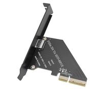 Elprico PCIe 4.0 X4 a Oculink SFF 8612 Adaptador, Tarjeta de Gráficos Externos SFF-8611, Adaptador de Transferencia de Datos de Alta Velocidad, Tarjeta de Gráficos Externos de Conexión