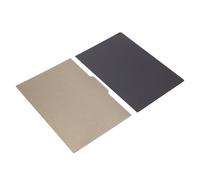 Elprico Placa de Construcción PEI Brillante Texturizada de 2 Caras 330x225 Mm con Base Magnética para Snapmaker J1S, Efectos Mate y Brillante, Fácil Extracción del Modelo, para PLA y ABS