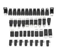 Elprico Plug and Play, Variedad de Diferentes Adaptadores de Alta Velocidad USB2.0 Toolkit-40 Pack para Casi Todo el Adaptador USB2.0 Que Necesita, Resuelva los Problemas de Conexión,