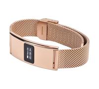 Elprico Pulsera Inteligente, Rastreador de Actividad Física con Monitoreo del Sueño, Alerta de Llamada, Gestión del Ciclo Menstrual, Banda de Seguimiento de Actividad Física Portátil (Gold)