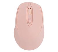 Elprico Ratón Inalámbrico para Juegos, 1600 dpi Modos Duales BT5.0/2.4G Ratón Inalámbrico con 3 Niveles de dpi, Ratón Inalámbrico USB Portátil de Silencioso, Ratón Ergonómico (Pink)