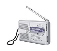 Elprico Receptor de Radio Portátil BCR119, Am FM DSP Chip Transistor Radio, Mini Radio de Bolsillo con Conector para Auriculares con Altavoz