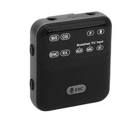 Elprico Receptor de Transmisor de Audio Bluetooth 5.4, Adaptador de Transmisión de 100m/328 Pies con Micrófono y Pantalla LED para Guías Turísticas, Transmisión en Vivo
