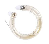 Elprico Reemplazo del Tubo de Flash de Anillo de 300 W, Accesorios de Fotografía de Tubo de Flash de Lámpara de Bombilla Desnuda de Vidrio con Vida útil de 10000 Flashes, para MS200 MS300