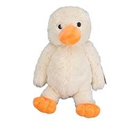 Elprico Suave de Peluche Patito Que Suena Juguete de Limpieza de Dientes Atractivo Juguete Chirriante para Perros para Aliviar el Aburrimiento (S)
