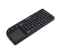 Elprico Teclado de Panel Táctil Inalámbrico, Teclado Delgado Portátil Recargable de 2.4GHz con Retroiluminación, para PC PS PS System