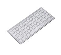 Elprico Teclado Inalámbrico 2.4G, Teclado Ultradelgado y Compacto, Teclado de Diseño Ergonómico Portátil de 78 Teclas para Computadoras de Escritorio, Dispositivos Móviles, Tabletas,