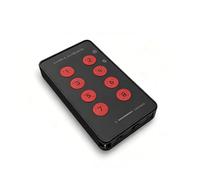 Elprico Teclado Portátil Personalizable, 8 Teclas Programables, Modos Triples USB+2.4G+BT Conectados, Teclado de Acceso Directo Inalámbrico con una Sola Mano para Trabajar en Juegos de