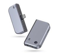 Elprico Transmisor y Receptor HDMI Inalámbrico, Kit Extensor 1080P 60Hz 5G 2,4G Adaptador de Espejo de Pantalla Tipo C para PC, Portátil y TV