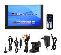 Elprico TV Portátil, 1080P Mini Televisor Portátil de 12 Pulgadas 16: 9 LED Reproductor de TV Digital de Mano para Automóvil