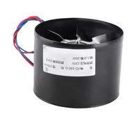 Elprico Ventilador de Escape de Canal de Metal Fuerte Potencia del Motor de Operación Tranquila (4 pulgadas)