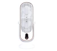 Elprico Ventilador de Torre de Mesa USB de 5 Velocidades, Motor sin (WHITE) | Ventilador de Torre Portátil, Refrigeración de Escritorio, Metal ABS, Cuchillas Desmontables, 5 Engranajes, Silencioso 22