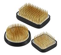 Elqubkan 3 Piezas de Ranas de Flores Japonesas para Arreglos Florales, Kit Kenzan JP, Suministros de Accesorios para Arreglos Florales