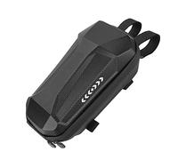 Elqubkan Bolsa Delantera para Patinete EléCtrico Bolsas Impermeables de EVA RíGidas Bolsa Reflectante para Colgar en el Manillar Bolsa de Almacenamiento 2L