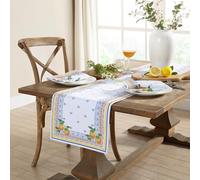 Elrene Capri Lemon Camino de Mesa o Consola de Tela, Poliéster, 70 x 13 Inch (Rectangular)