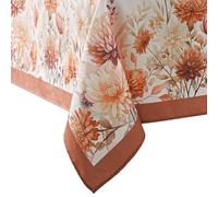 Elrene Home Fashions - Mantel Rectangular con Flores de otoño, Cosecha, Acción de Gracias, 60 x 84 Pulgadas