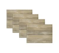 Elrene Home Fashions Villeroy & Boch Radcliffe - Manteles Individuales Tejidos Jacquard, 14 x 20 Pulgadas, Juego de 4