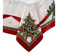 Elrene Villeroy & Boch Toy's Delight - Mantel de Tela navideño, decoración de Mesa navideña, 60 x 84 Pulgadas, Rectangular