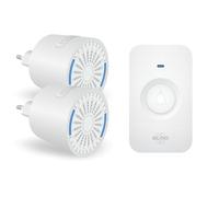 ELRO DB2000 Doorbell Set, White, 2 Ontvangers